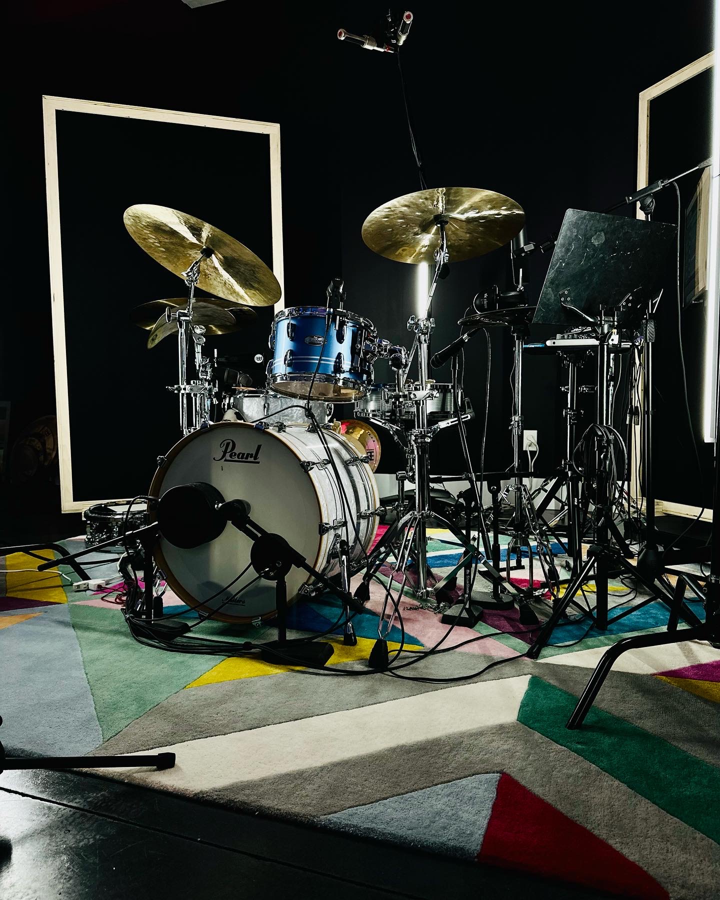 Pearl kit tracking session at Poolehaus